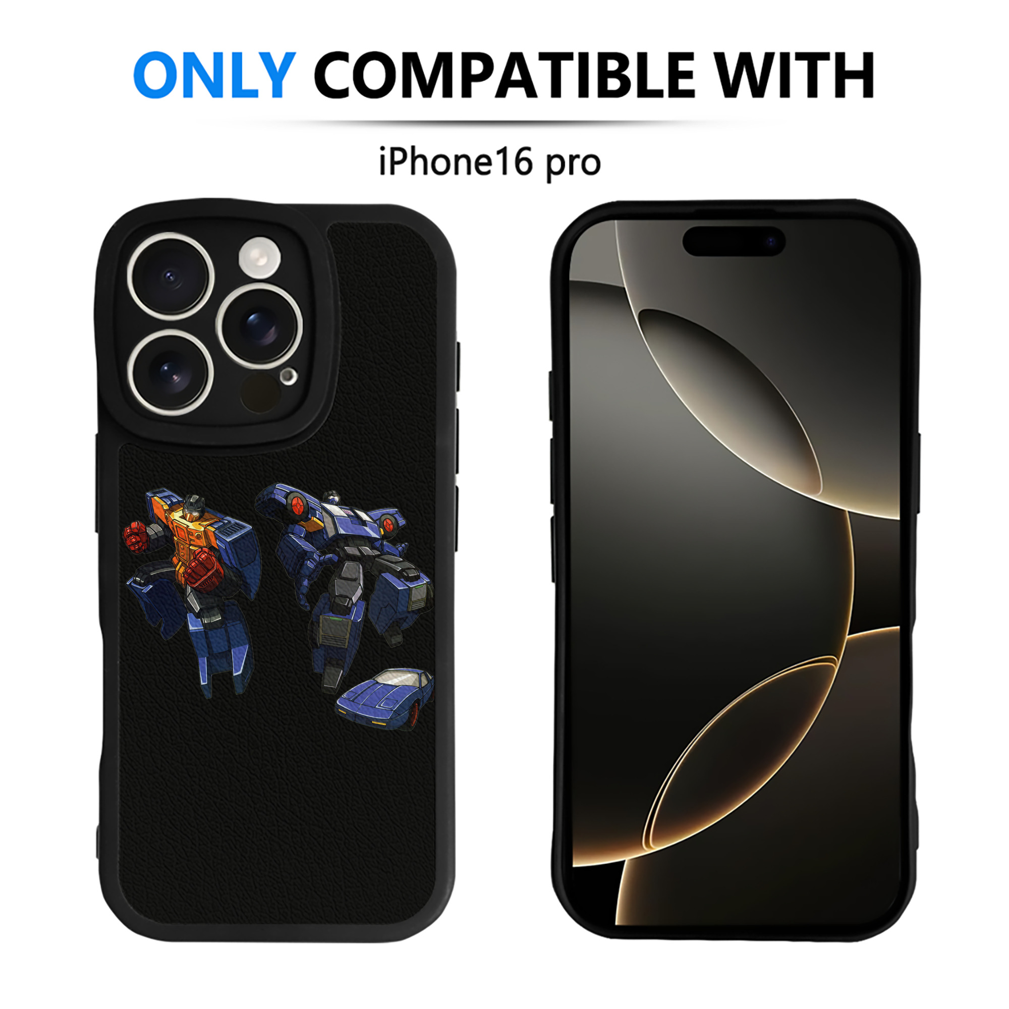 （画像用）  【iPhone 16シリーズ対応】シリコンスマホケース（レザー調） 材質：シリコン